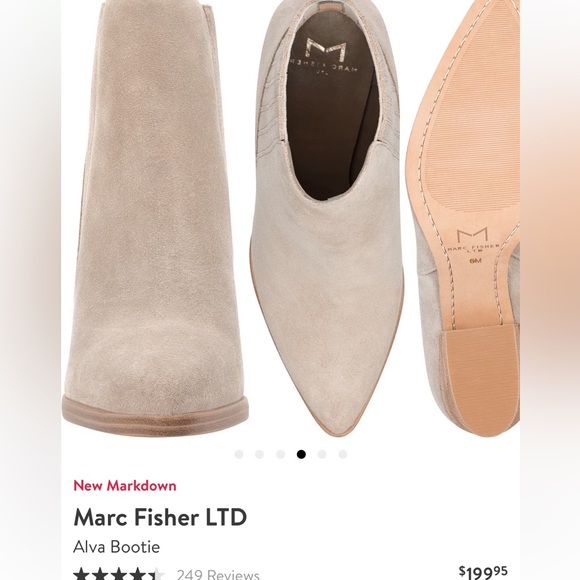 Marc Fisher LTD Alva Bootie - Picture 2 of 6